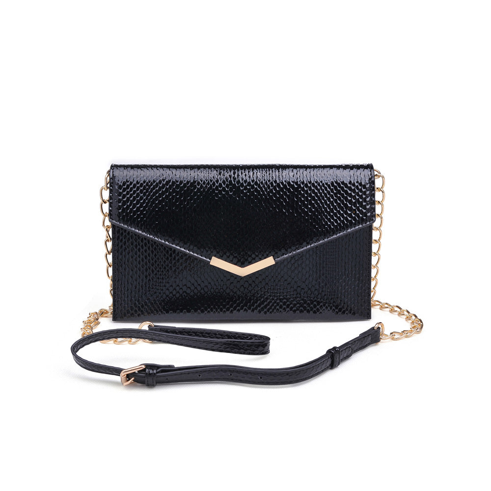 Product Image of Urban Expressions Harlow Snake Crossbody NA-840611159700 View 2 | Black