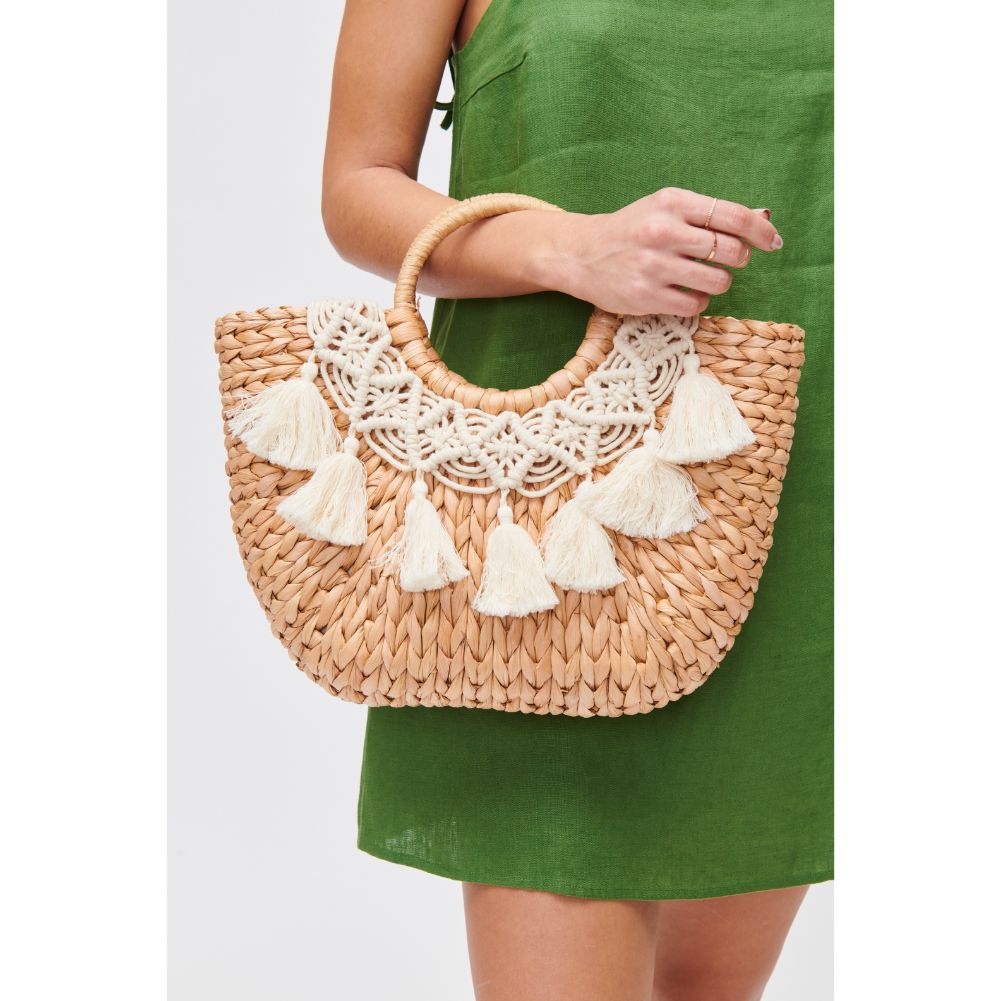 Woman wearing Natural Urban Expressions Kairi Tote 840611106315 View 1 | Natural
