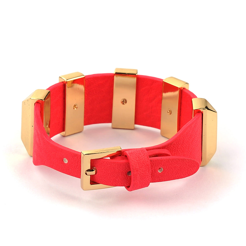 Product Image of Urban Expressions Greyson Bracelet 818209020435 View 3 | Coral