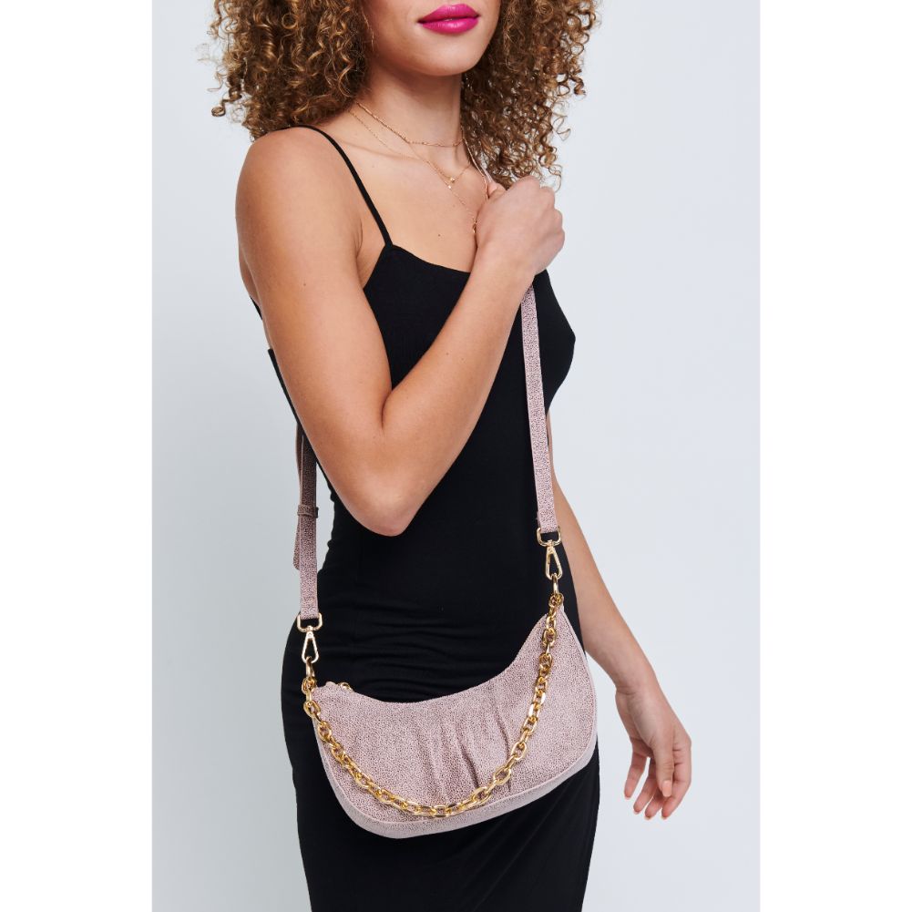 Woman wearing Ballerina Urban Expressions Paige Crossbody 840611179722 View 1 | Ballerina