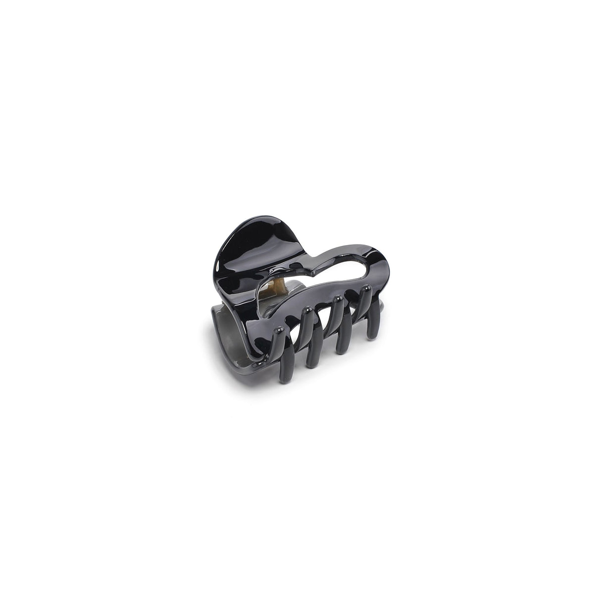 Urban Expressions Heart Design Small Claw Hair Claw 818209013345 View 1 | Black