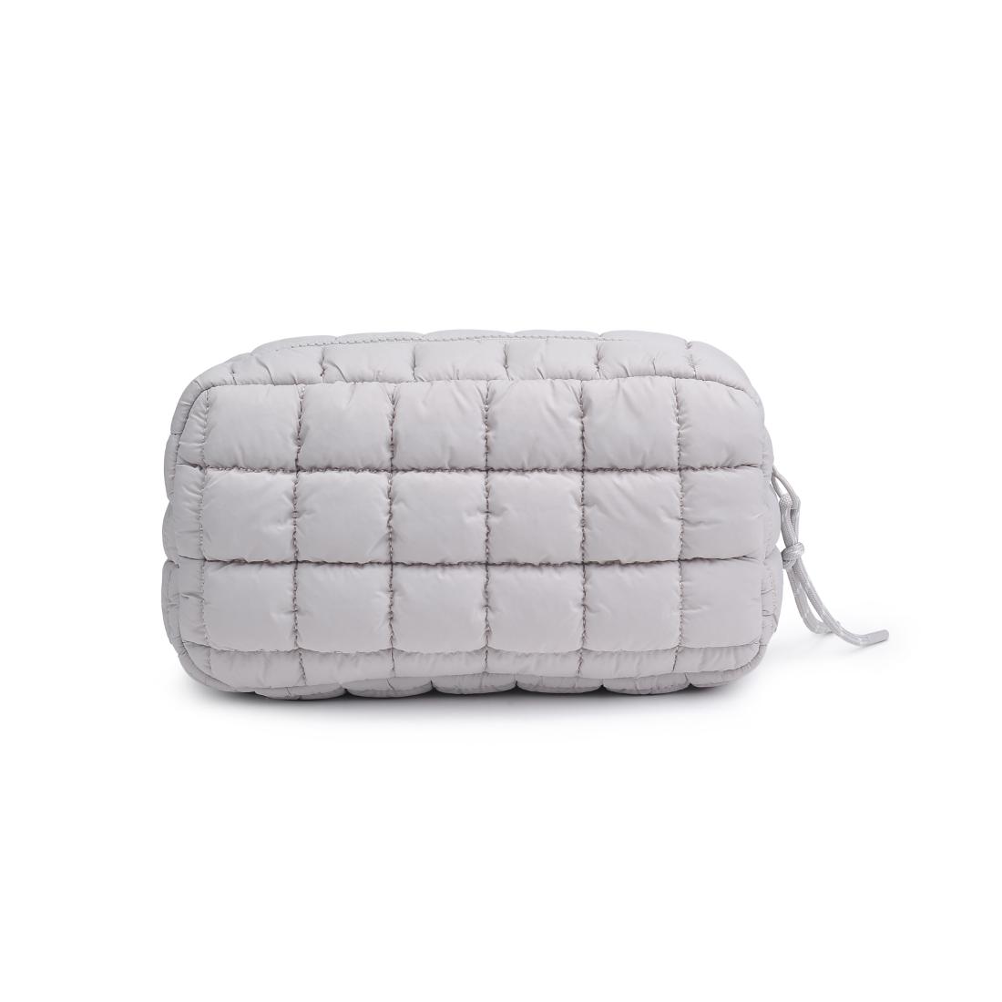 Urban Essentials Cloud Nine - Puffer Cosmetic & Travel Organizer Pouch 840611143822 View 7 | Dove Grey
