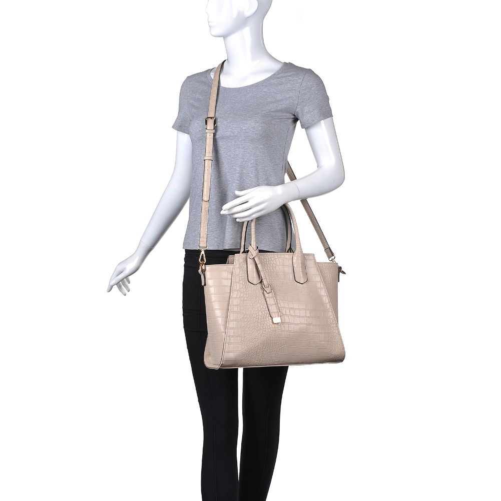Product Image of Urban Expressions Laurene Tote 840611170095 View 5 | Cream