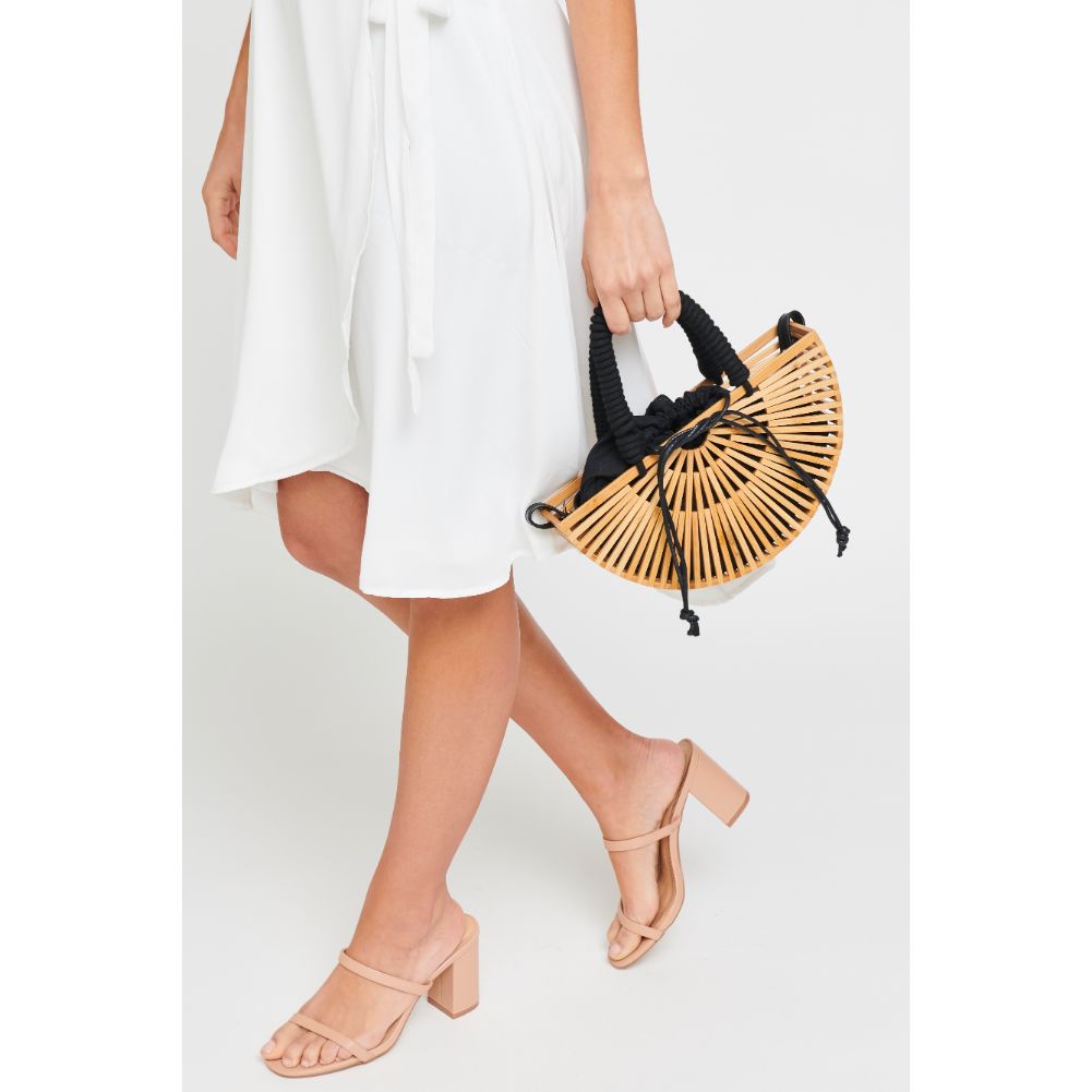 Woman wearing Natural Urban Expressions Curacao Crossbody 840611181787 View 3 | Natural