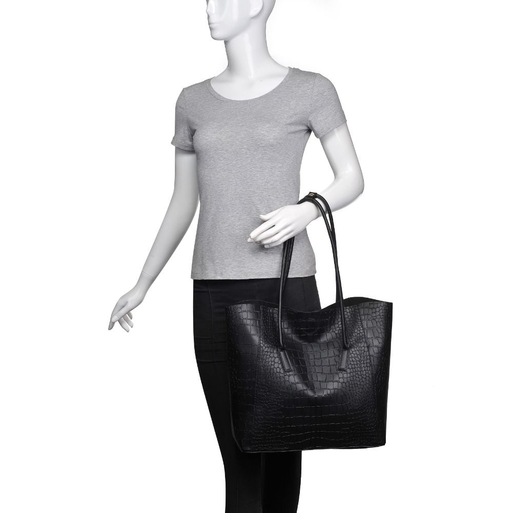Product Image of Urban Expressions Zola Tote 840611102096 View 5 | Black