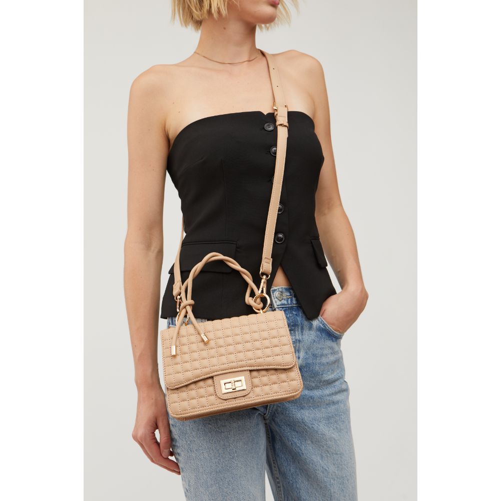 Woman wearing Natural Urban Expressions Zoe Crossbody 840611115430 View 2 | Natural