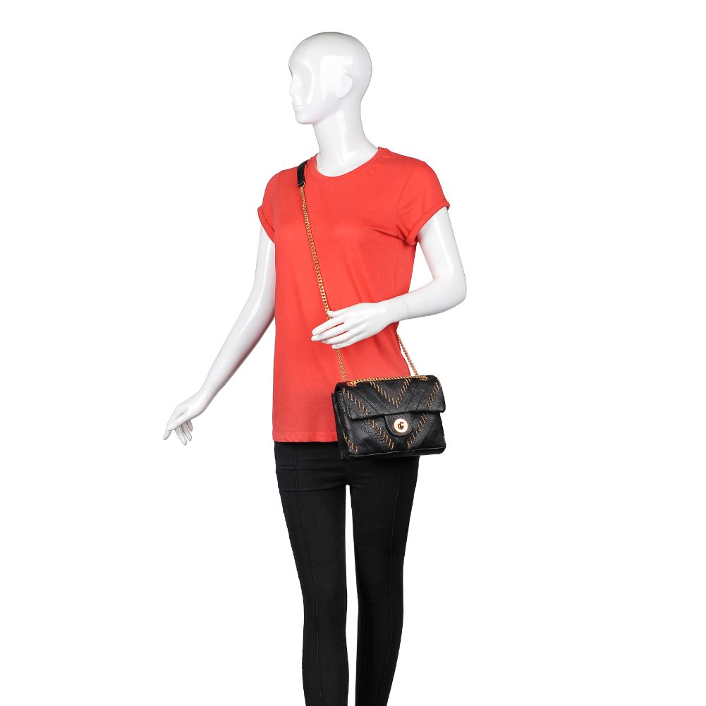 Product Image of Urban Expressions Kaiden Clutch 840611167149 View 5 | Black