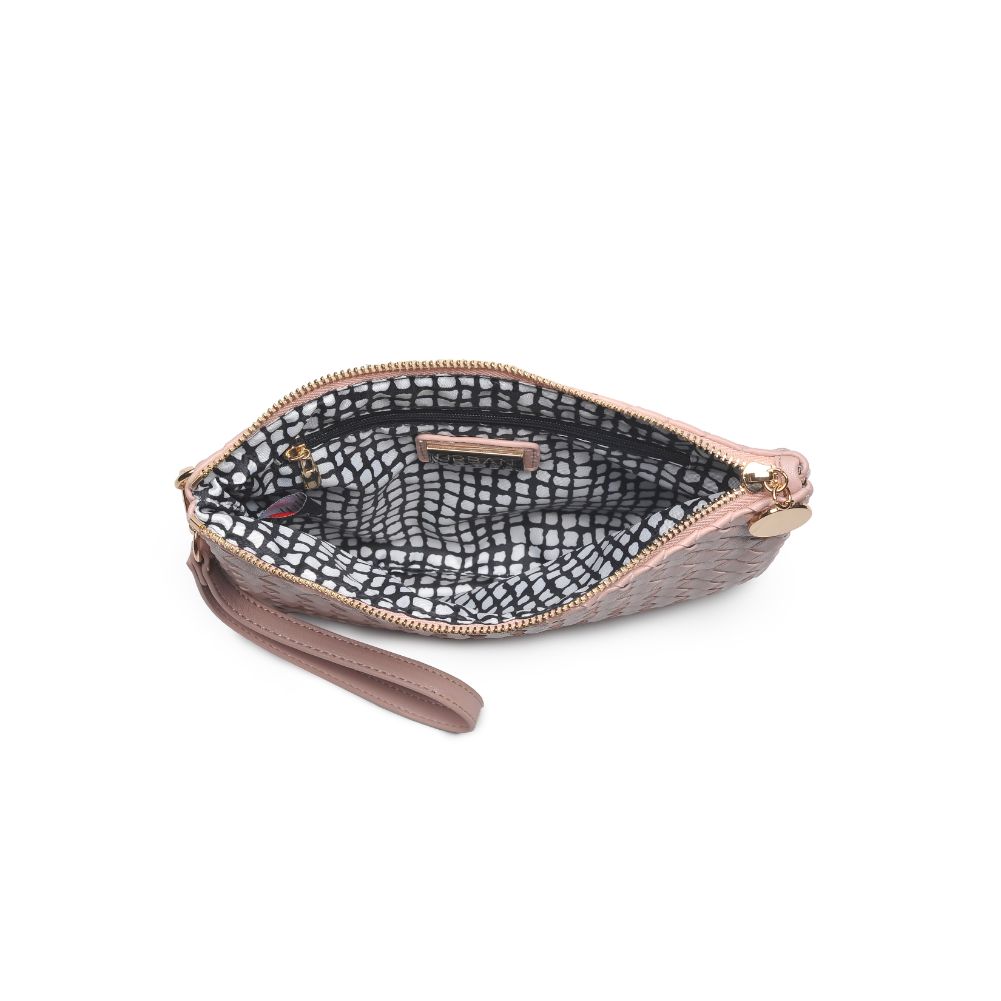 Product Image of Urban Expressions Joan Wristlet NA-840611172297 View 4 | Blush