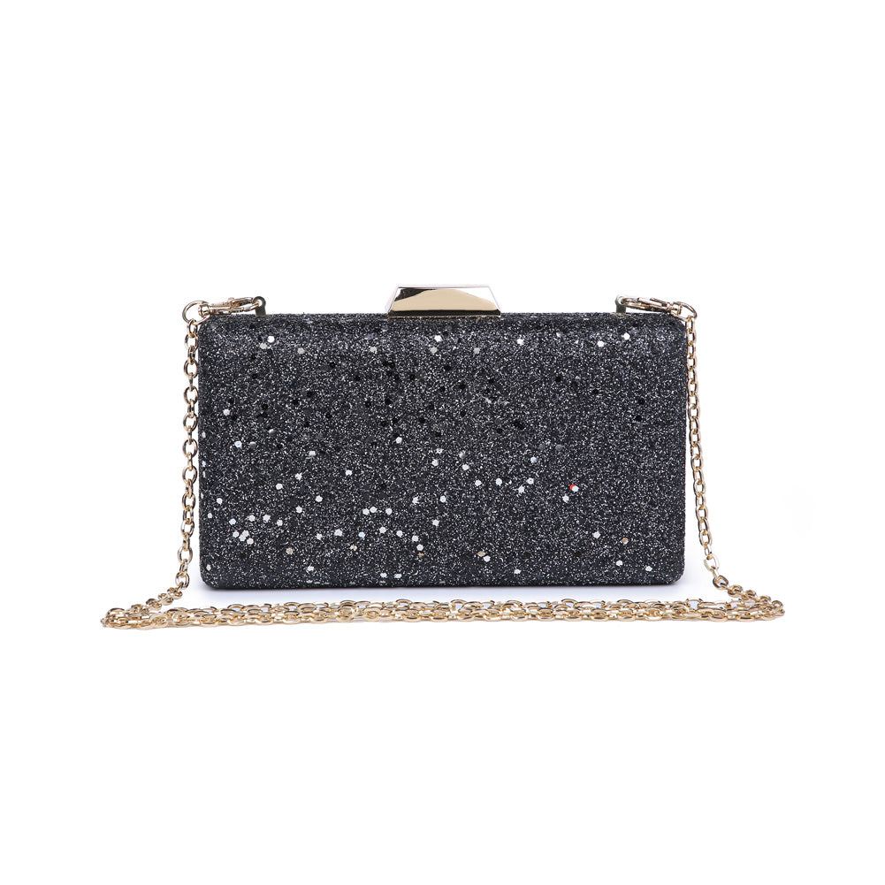 Product Image of Urban Expressions Flora Confetti Evening Bag NA-840611157003 View 1 | Black