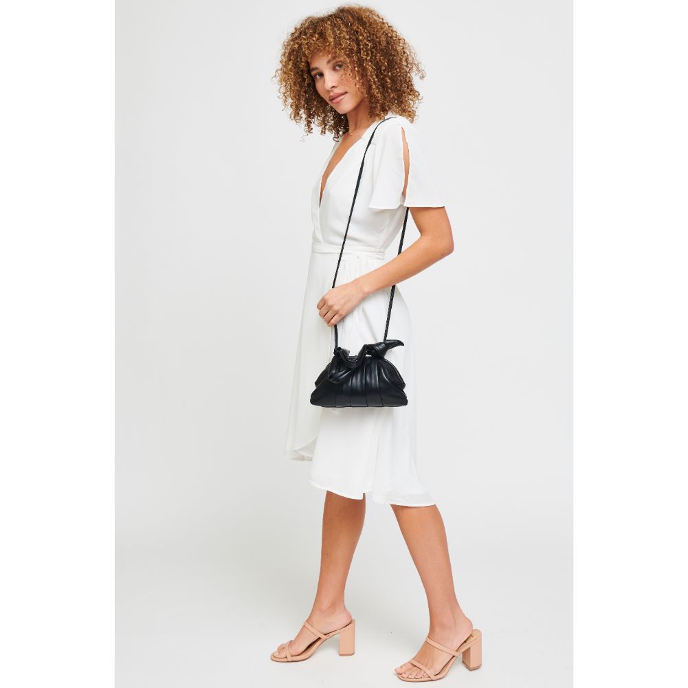 Woman wearing Black Urban Expressions Mona Crossbody 840611174505 View 4 | Black