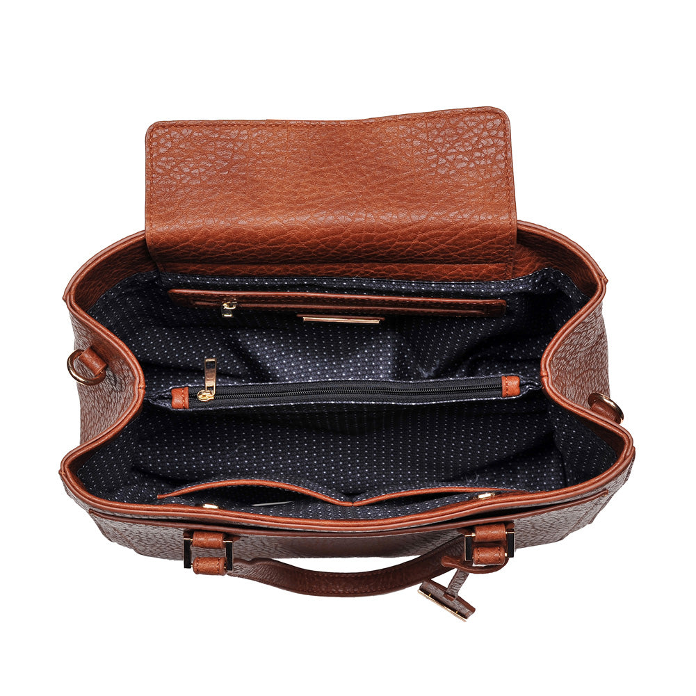 Product Image of Urban Expressions Banyan Satchel NA-840611153517 View 4 | Tan