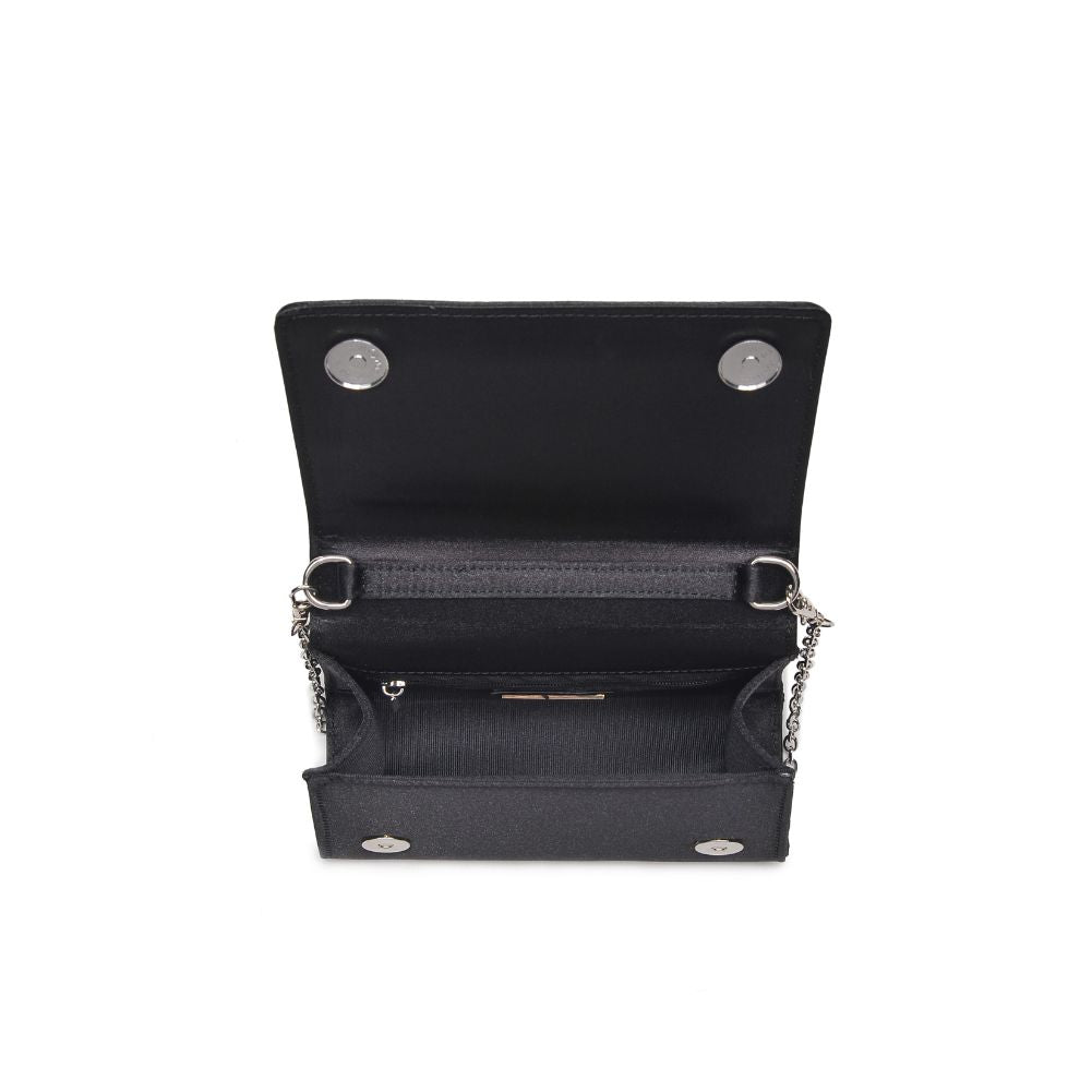 Product Image of Urban Expressions Marlene Evening Bag 840611190307 View 8 | Black