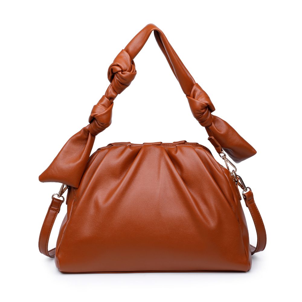 Product Image of Urban Expressions Marla Satchel 840611175175 View 3 | Tan