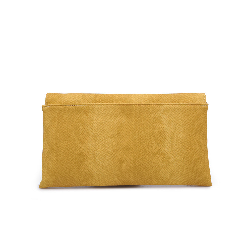 Product Image of Urban Expressions Emilia Clutch 840611159021 View 3 | Mustard