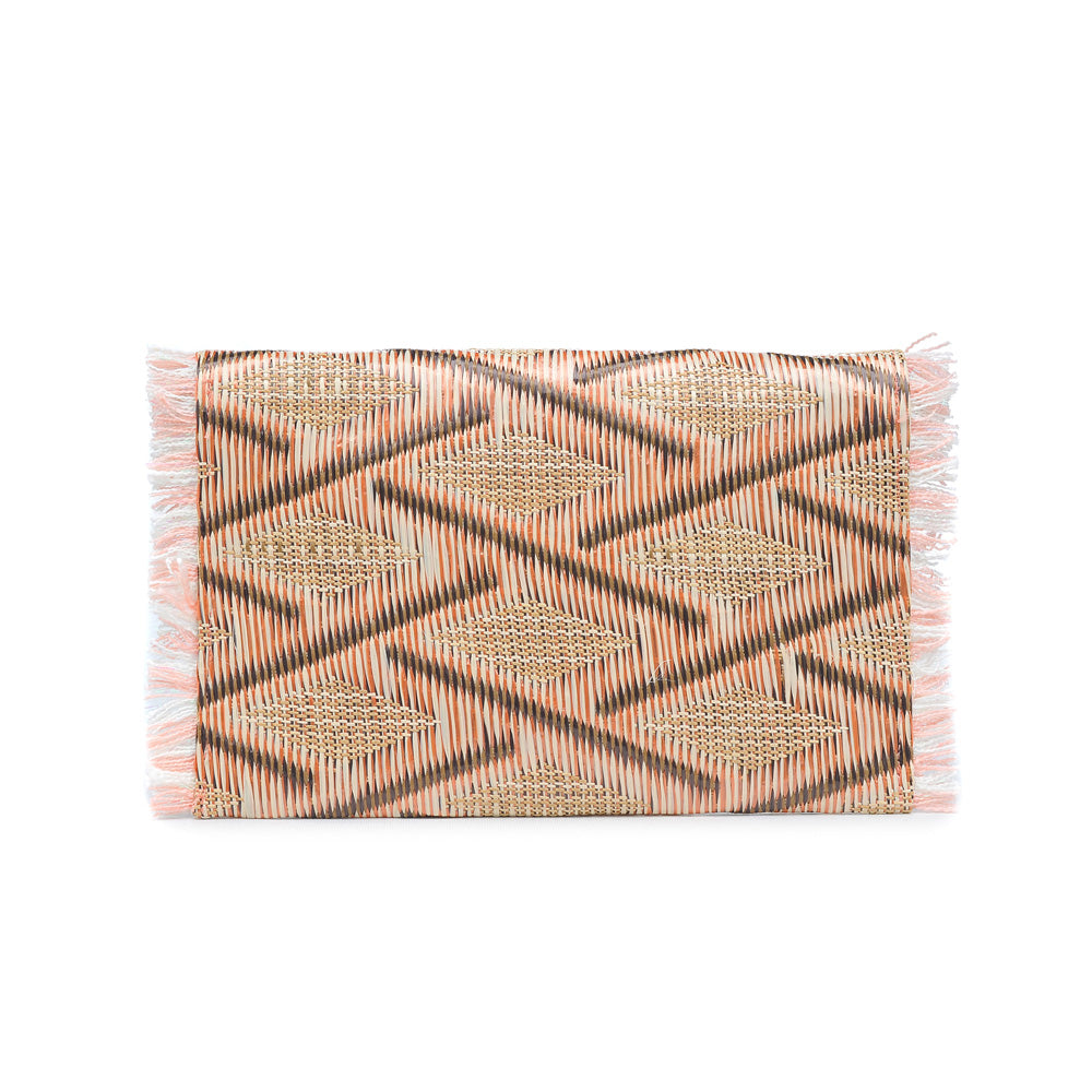 Product Image of Urban Expressions Dominica Clutch 840611143891 View 3 | Pink Multi