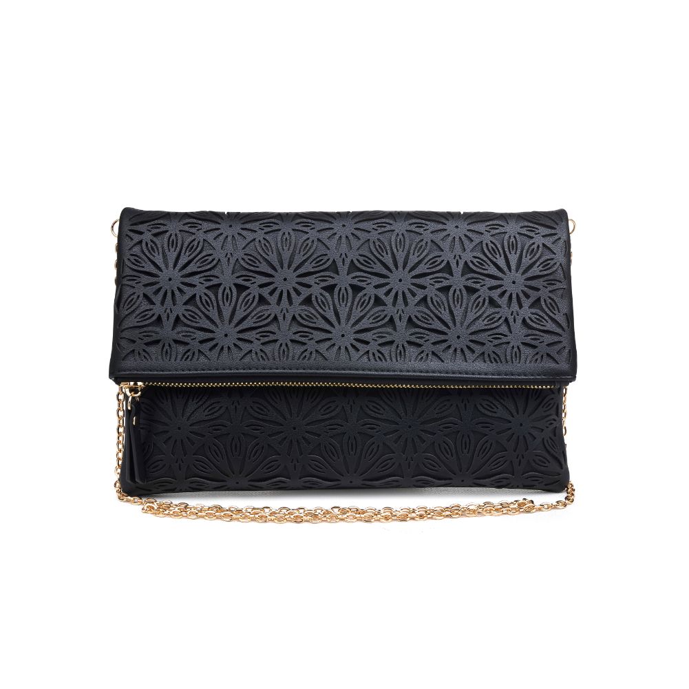 Product Image of Urban Expressions Skylar Clutch 840611169495 View 1 | Black