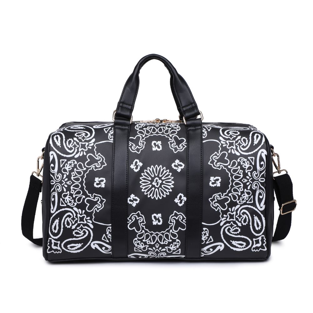 Product Image of Urban Expressions Domenica Weekender 840611186591 View 5 | Black
