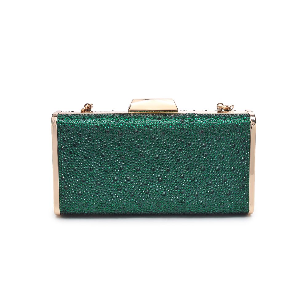 Product Image of Urban Expressions Madelyn Evening Bag 840611102560 View 7 | Emerald