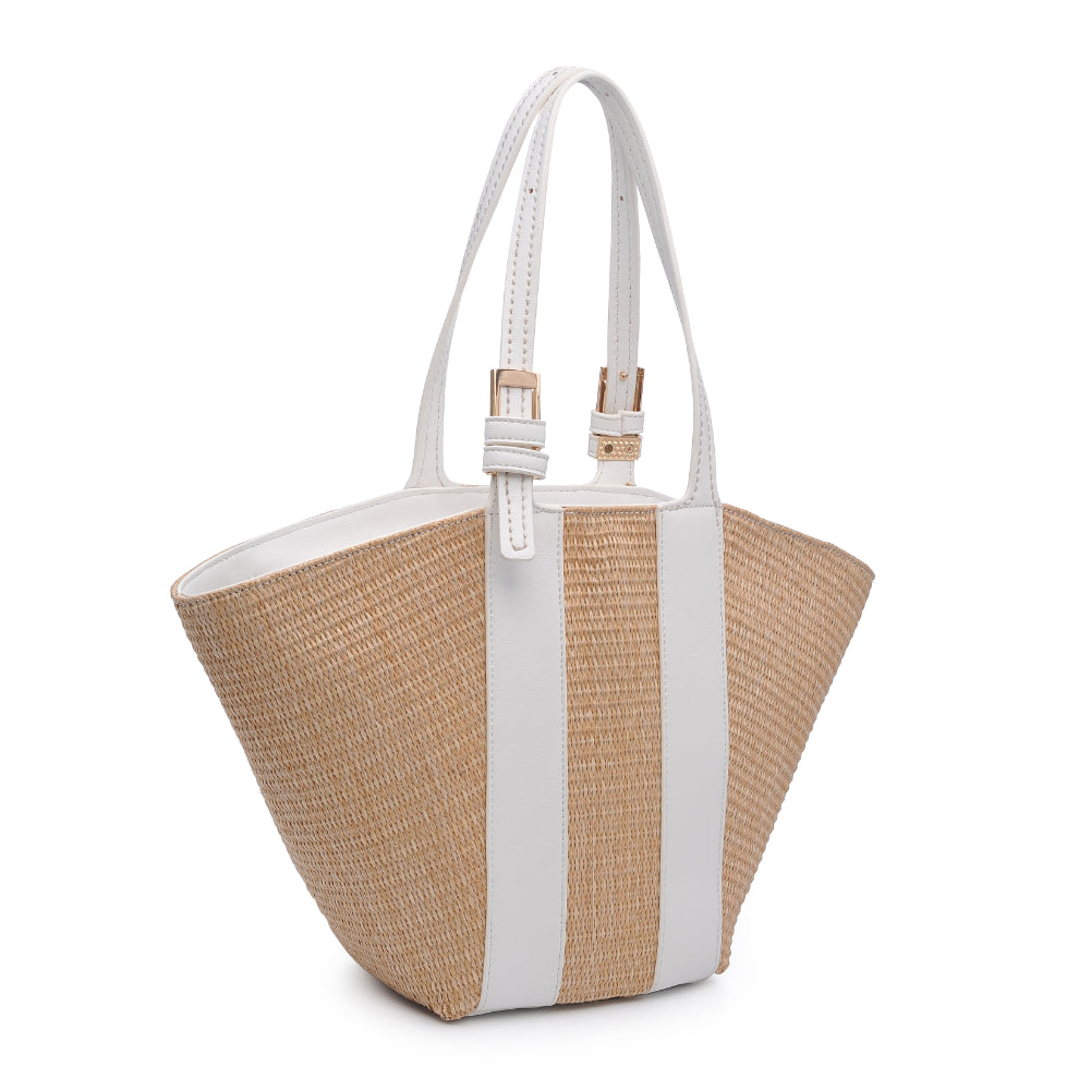 Product Image of Urban Expressions La Jolla Tote 840611179173 View 6 | White