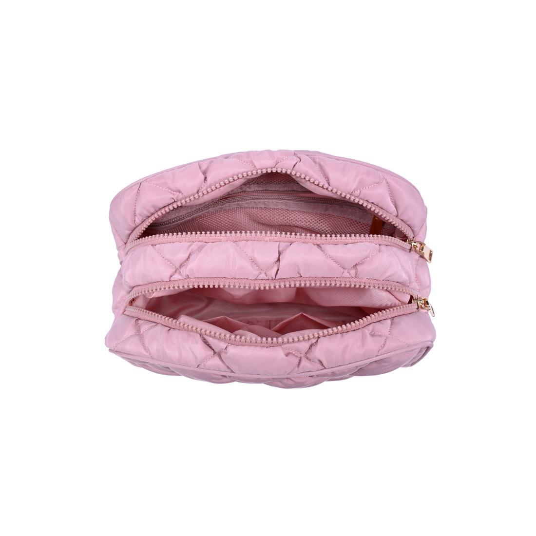 Product Image of Urban Expressions Daily Duo - Quilted Puffer Cosmetic Pouch 840504207365 View 4 | Rose