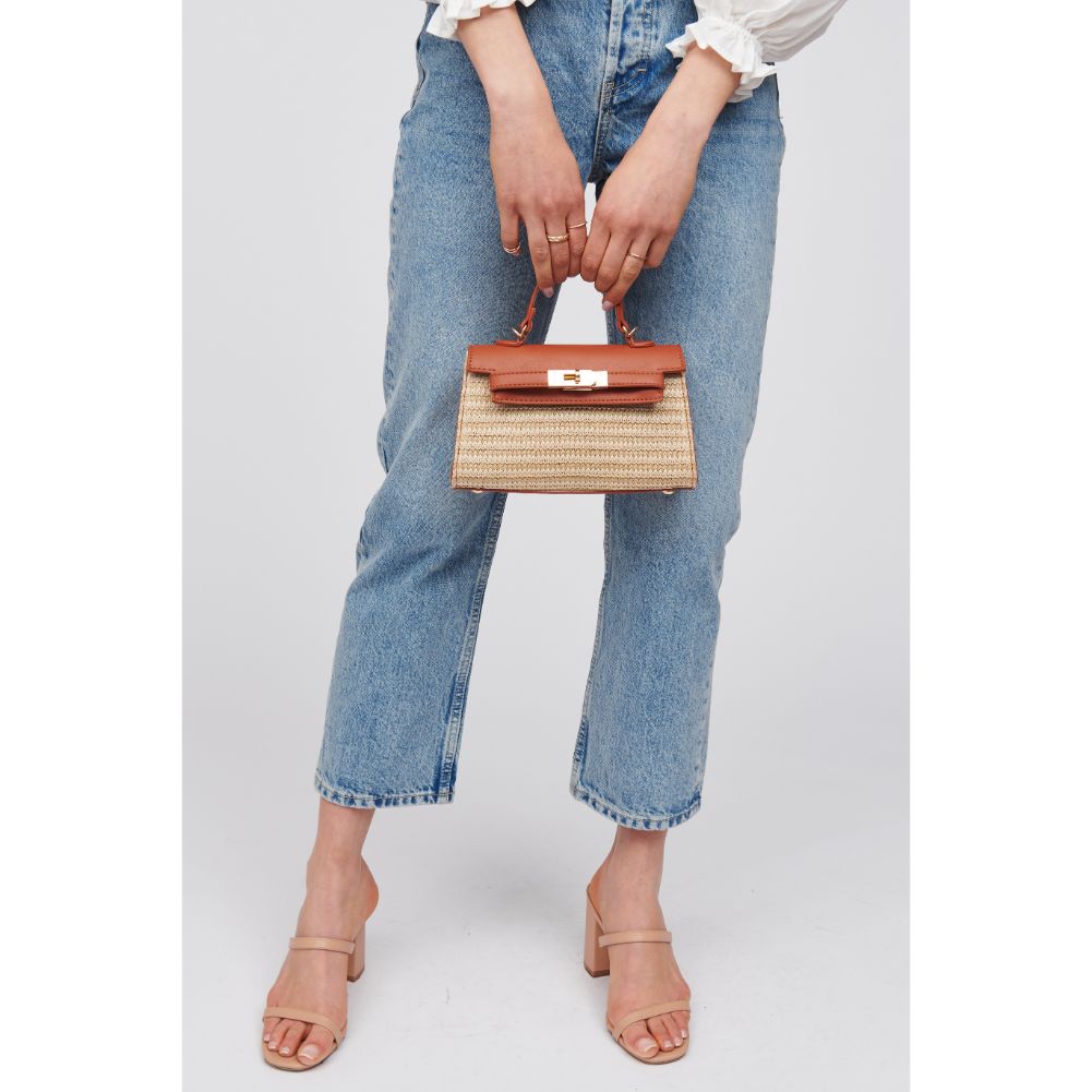 Woman wearing Natural Urban Expressions Sicily Crossbody 840611100412 View 4 | Natural