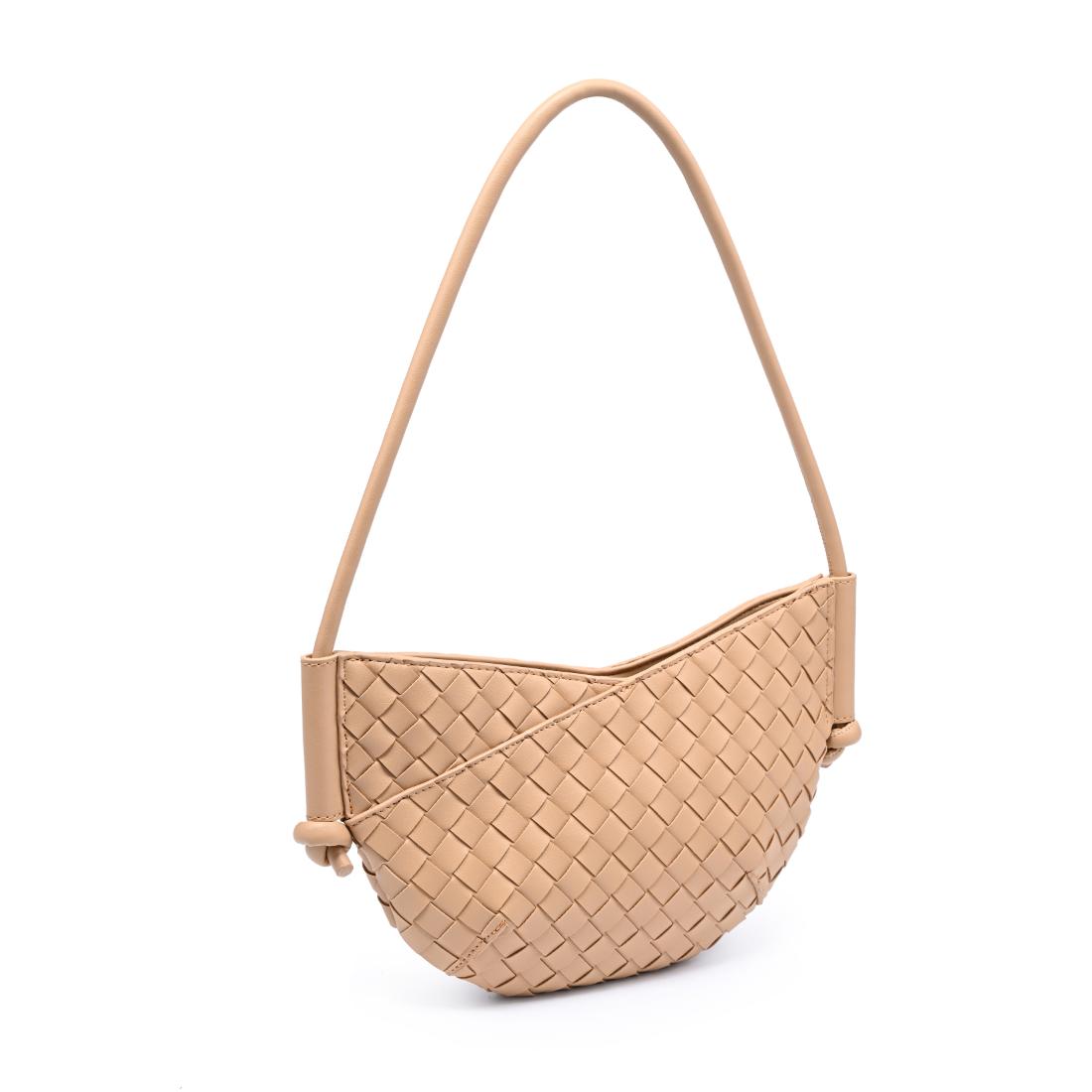 Woman wearing Camel Urban Expressions Oakley Shoulder Bag 840504204234 View 6 | Camel