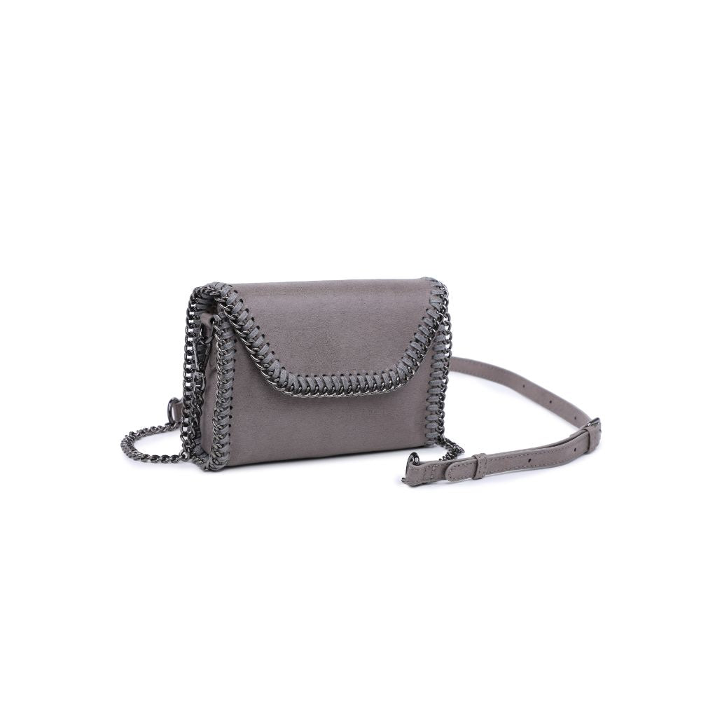 Product Image of Urban Expressions Felicia Crossbody 818209011518 View 6 | Gunmetal