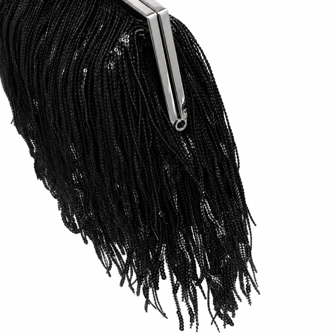 Urban Expressions Celestia Evening Bag 840504213823 View 8 | Black