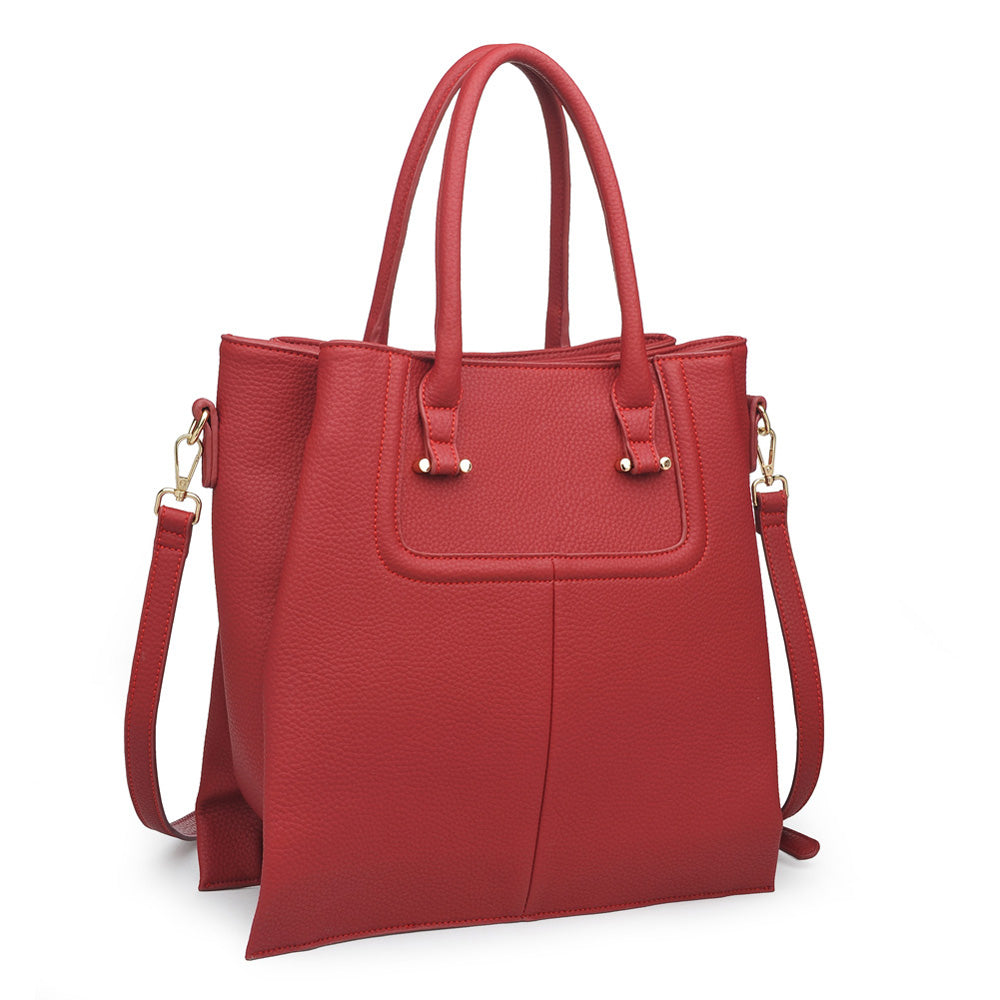 Product Image of Urban Expressions Dante Tote NA-840611150677 View 2 | Red