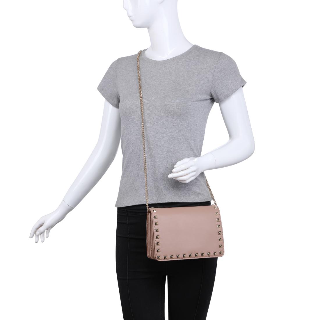 Product Image of Urban Expressions Calista Crossbody 840504200410 View 5 | Nude