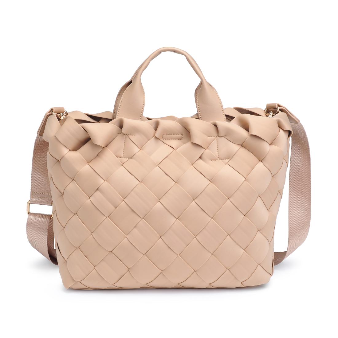 Woman wearing Natural Urban Expressions Ruth Tote 840611146748 View 7 | Natural