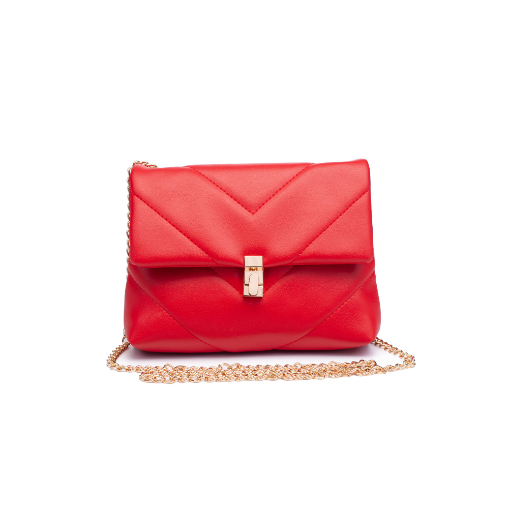Product Image of Urban Expressions Samantha Crossbody 840611178909 View 5 | Red