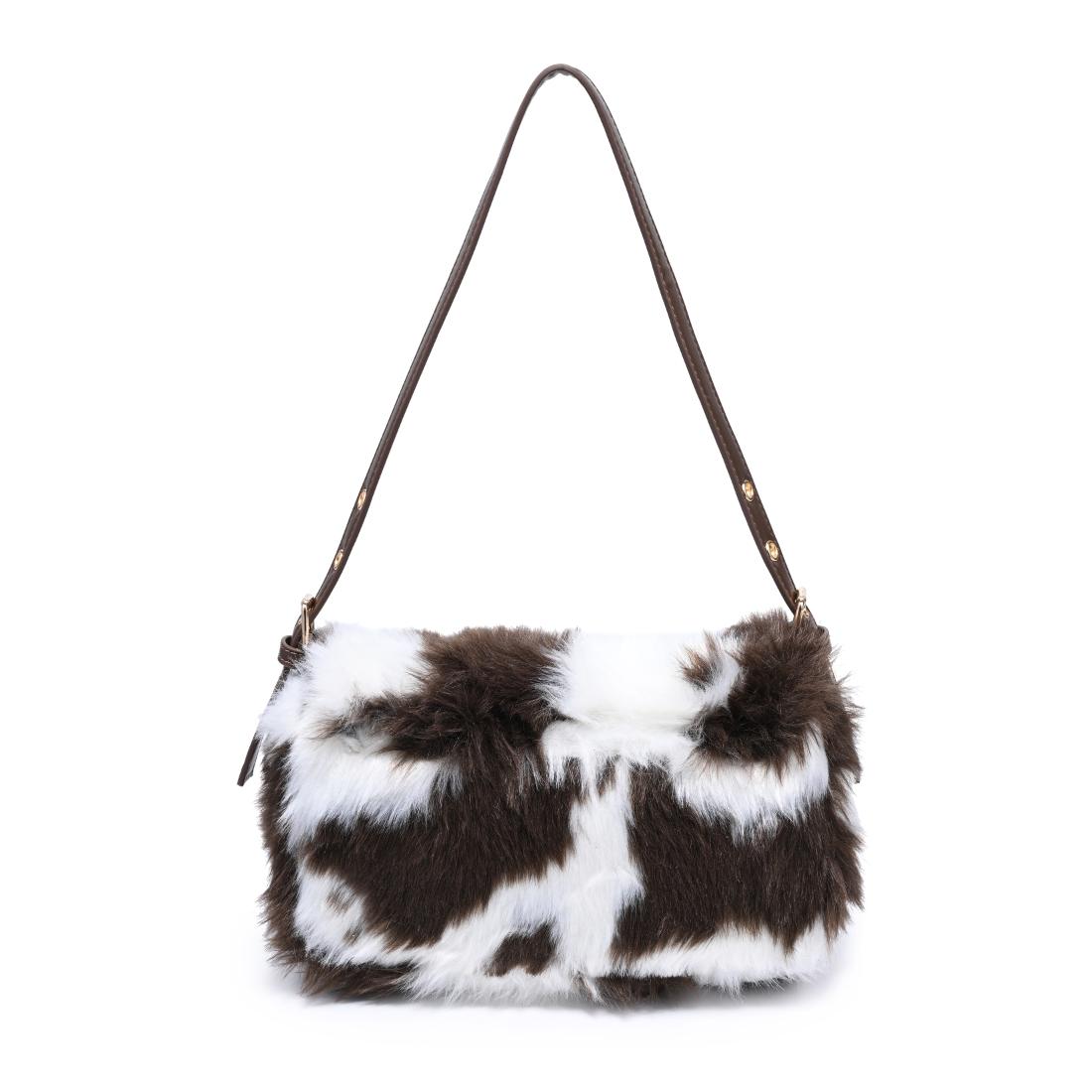 Urban Expressions Beverly - Faux Fur Crossbody 840504212468 View 7 | Cow