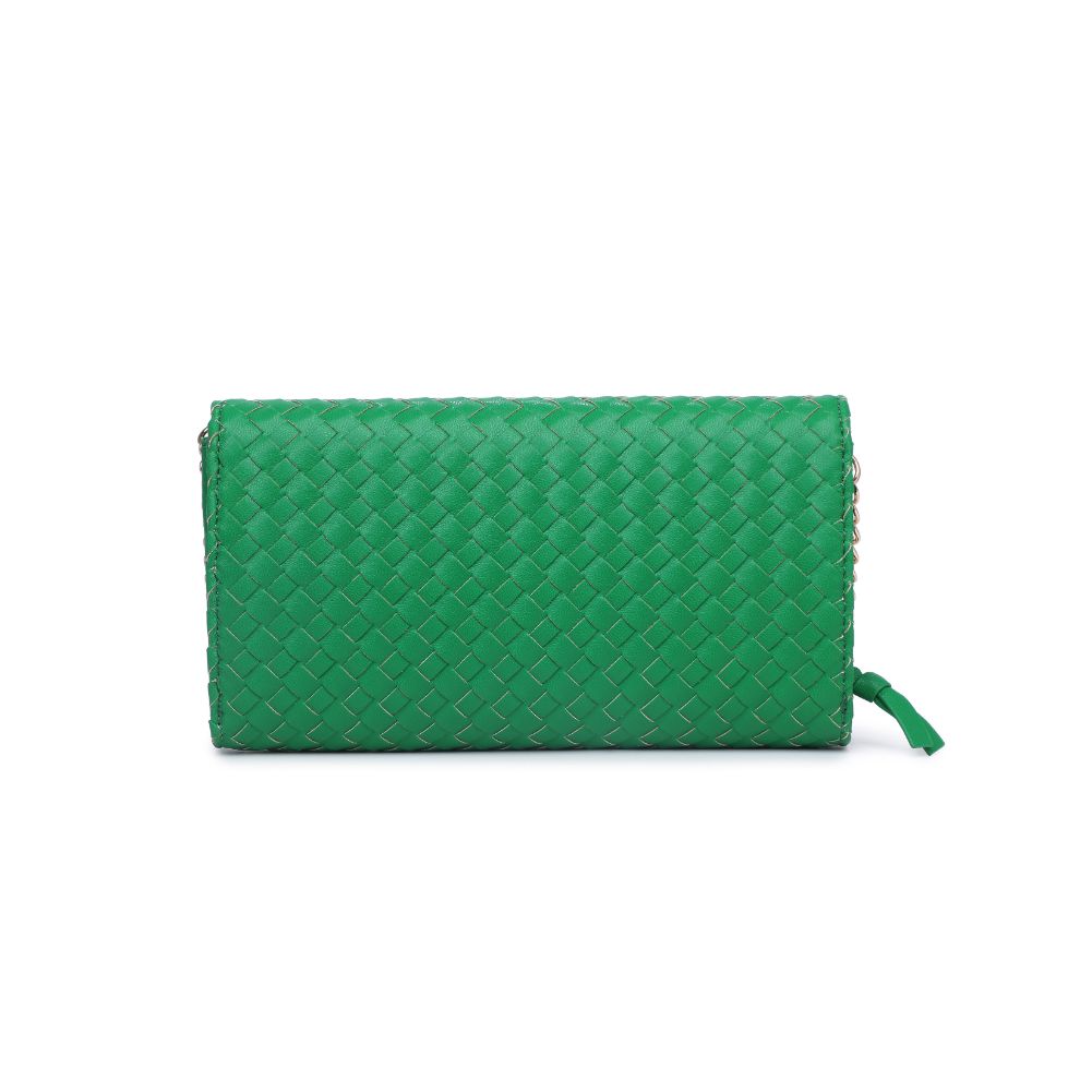 Woman wearing Classic Green Urban Expressions Wallis Crossbody 840611107541 View 7 | Classic Green