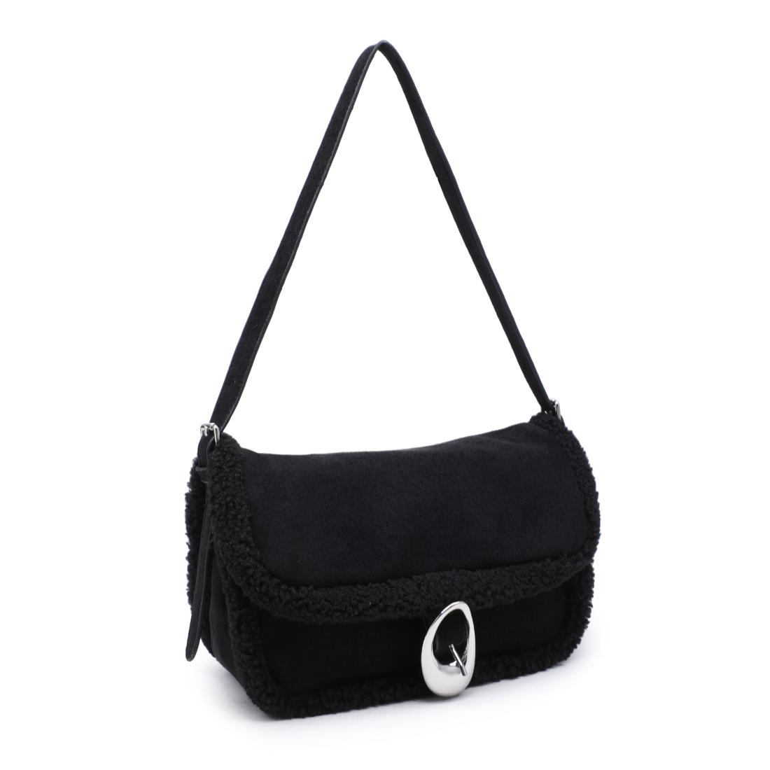 Urban Expressions Zaria Shoulder Bag 840504213328 View 2 | Black