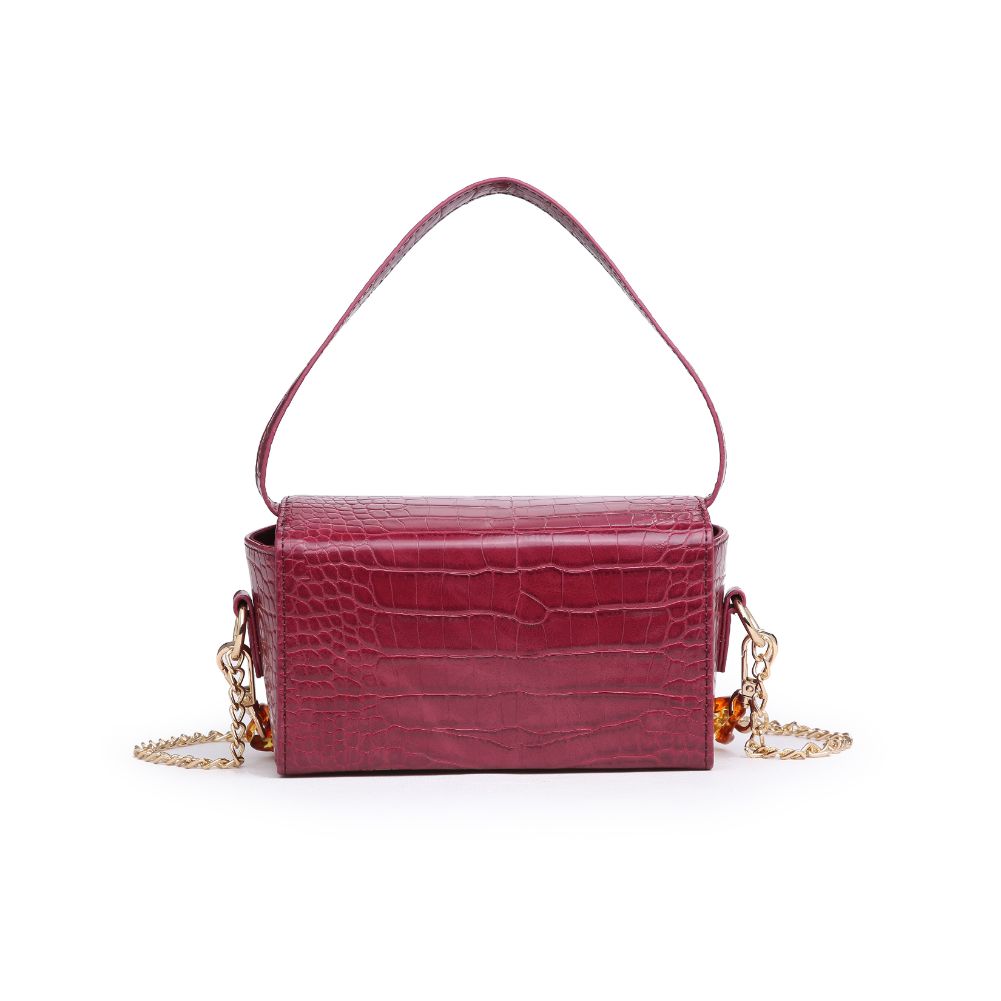 Product Image of Urban Expressions Mariah Clutch 840611165268 View 3 | Burgundy