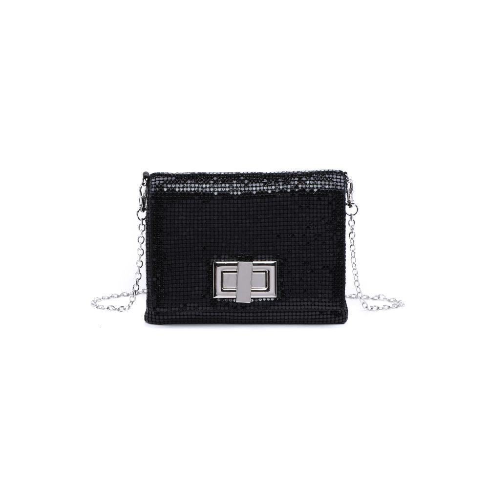 Woman wearing Black Urban Expressions Brandy Evening Bag 818209012416 View 5 | Black