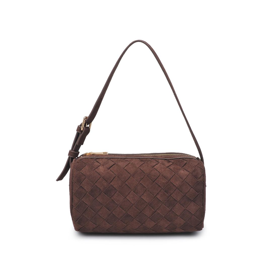 Product Image of Urban Expressions Rose Shoulder Bag 840611199409 View 1 | Chocolate