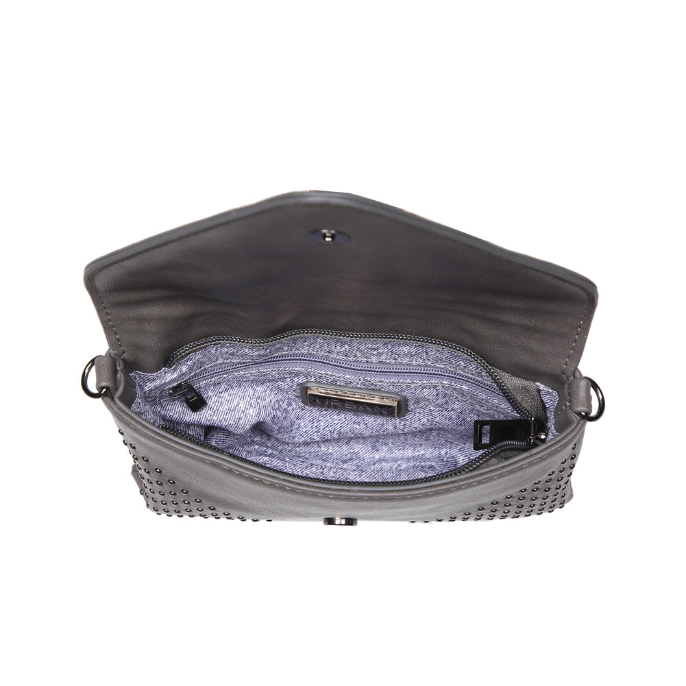 Product Image of Urban Expressions Nixie Crossbody NA-840611152824 View 4 | Charcoal