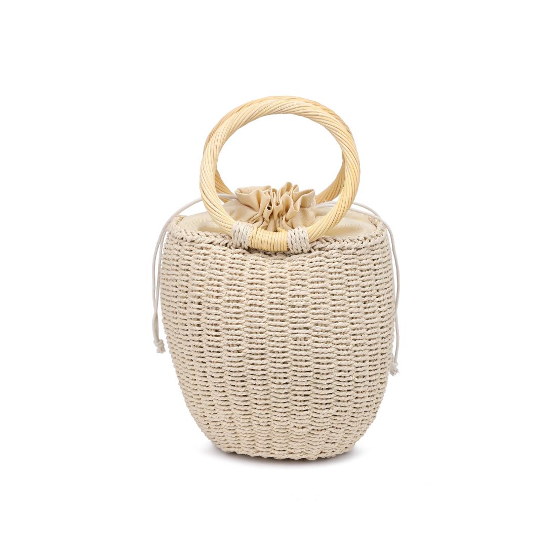 Product Image of Urban Expressions Emaline Satchel 840611153043 View 7 | Ivory