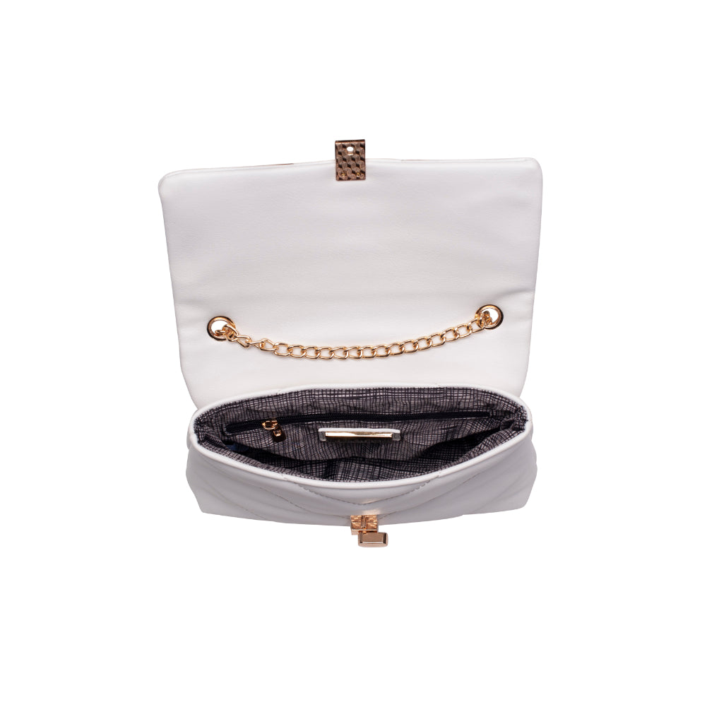 Product Image of Urban Expressions Samantha Crossbody 840611178916 View 4 | White