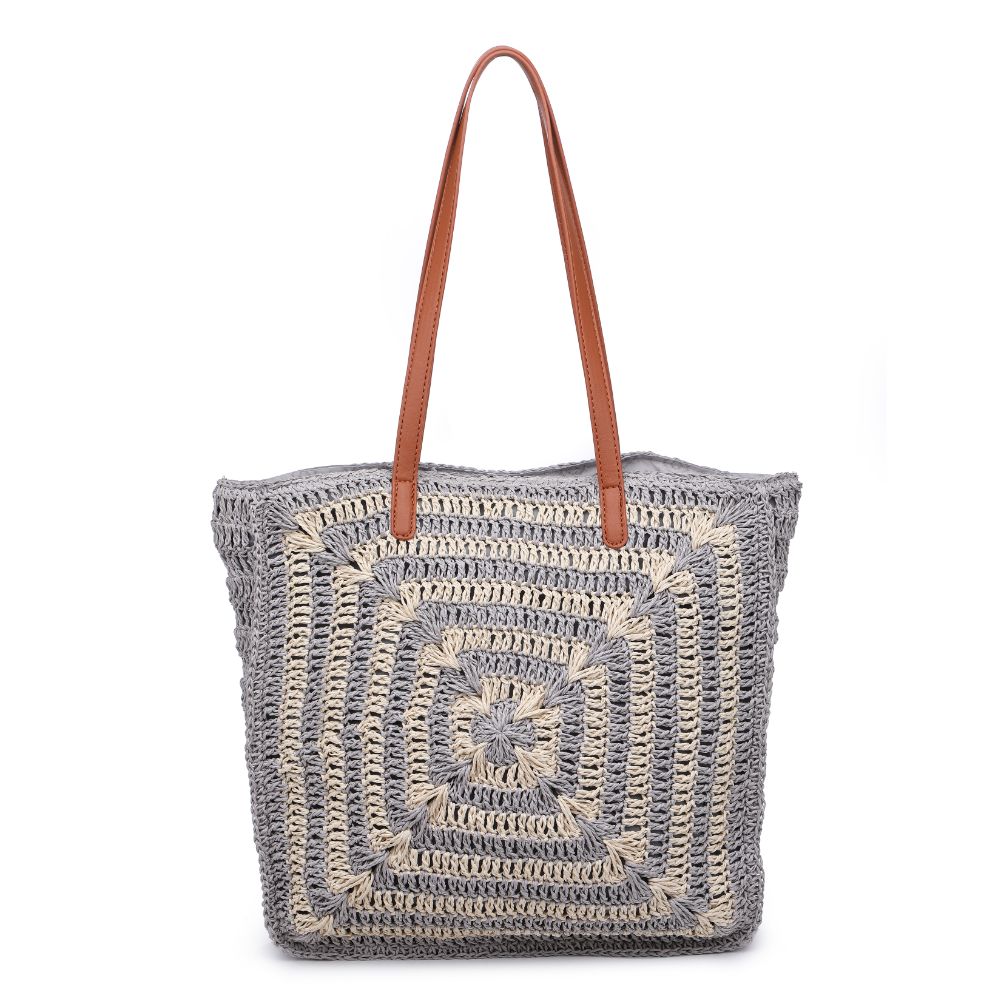 Urban Expressions Palmyra Tote 818209016629 View 7 | Grey Multi