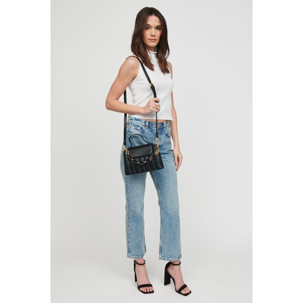 Woman wearing Black Urban Expressions Yasmin Crossbody 818209019958 View 3 | Black