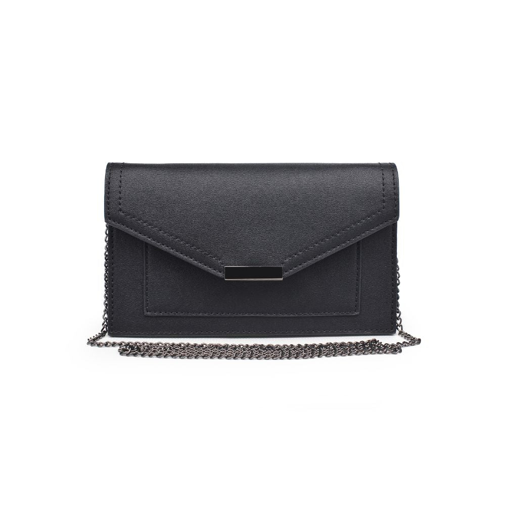 Product Image of Urban Expressions Perry Clutch NA-840611166265 View 1 | Black