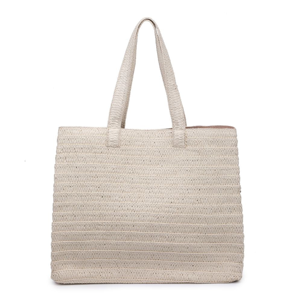 Product Image of Urban Expressions Irma Tote 840611109224 View 7 | Ivory