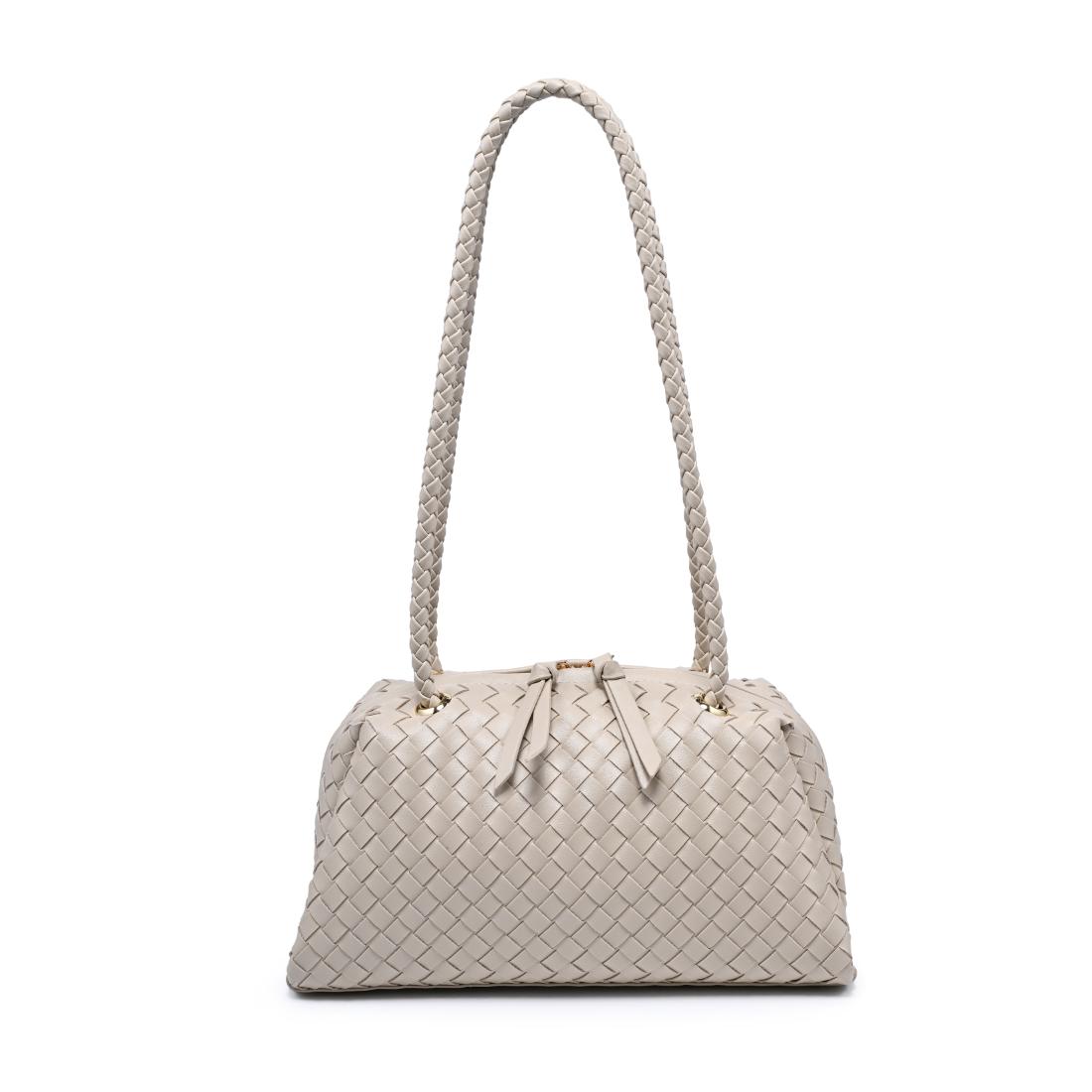 Woman wearing Oatmilk Urban Expressions Chloe Shoulder Bag 840504204388 View 5 | Oatmilk