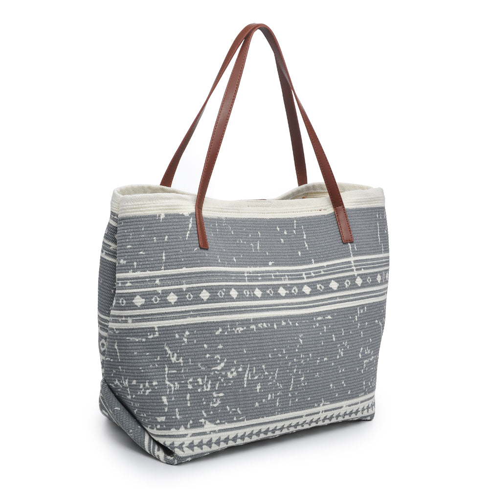 Product Image of Urban Expressions Helena Tote 818209017961 View 6 | Grey Combo