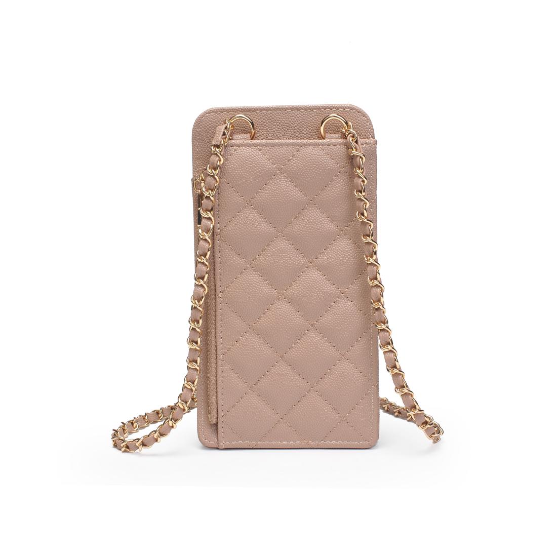 Product Image of Urban Expressions Brianna Cell Phone Crossbody 840504201363 View 7 | Natural
