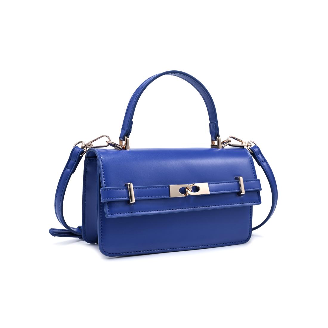 Woman wearing Electric Blue Urban Expressions Lily Crossbody 840504205828 View 6 | Electric Blue