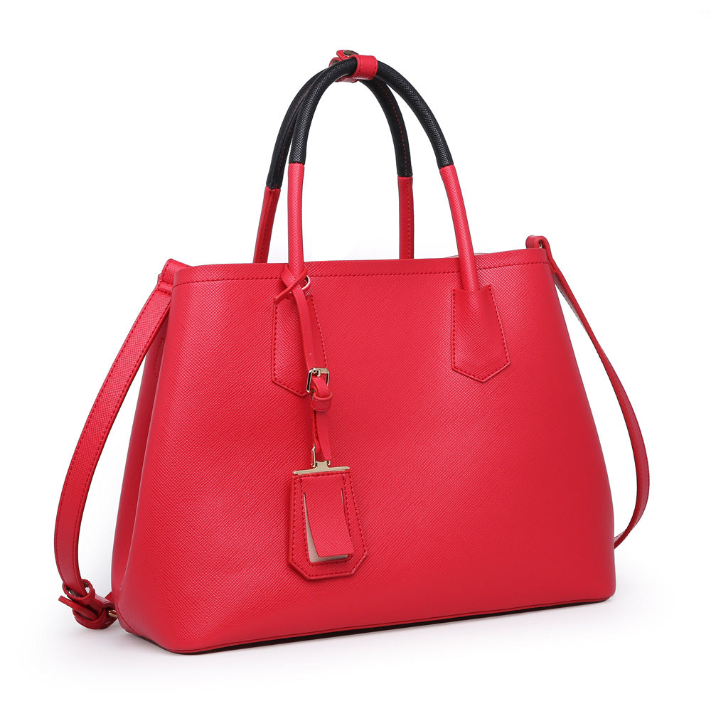 Product Image of Urban Expressions Collette Satchel NA-840611160553 View 2 | Red